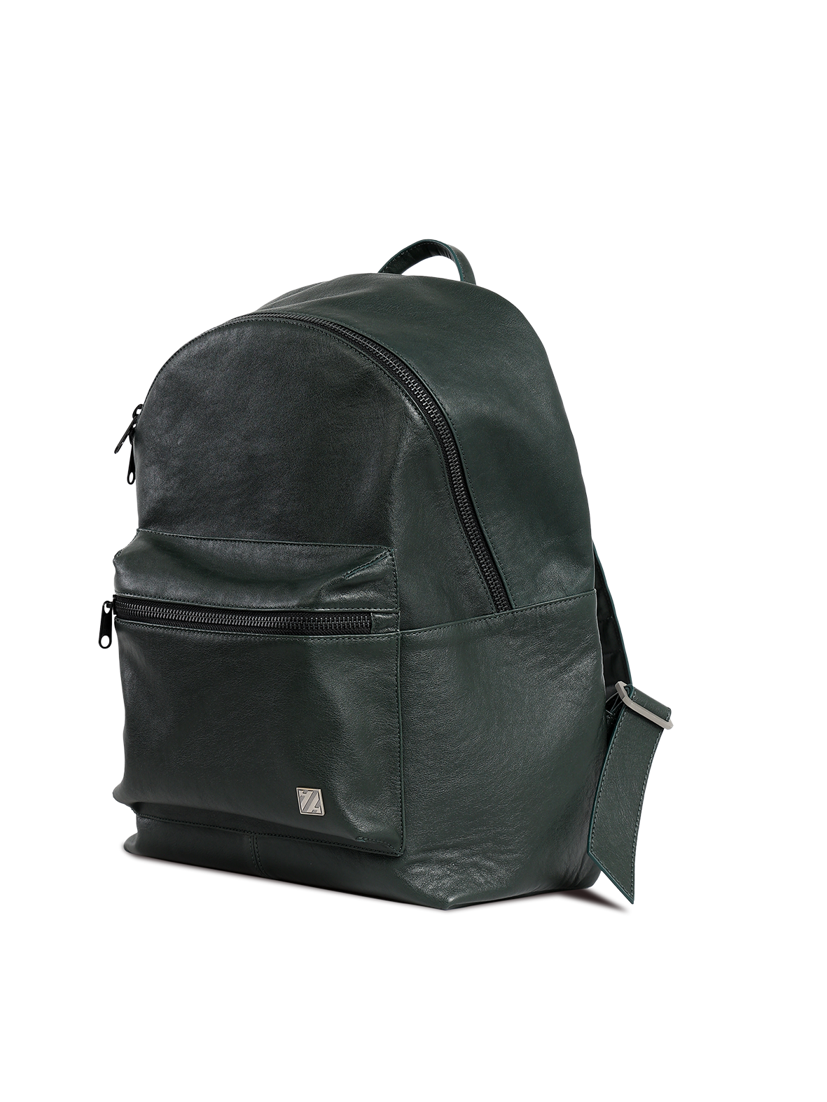 HammerAwl Genuine Leather 16" Laptop Backpack in Green