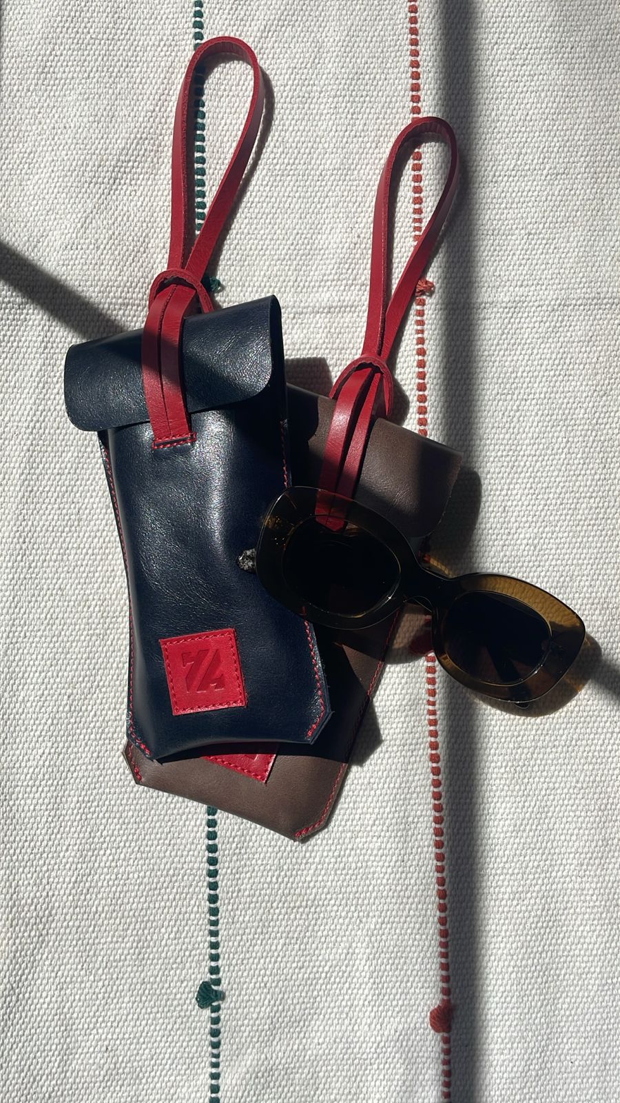 Natural Leather Sunglasses Cases